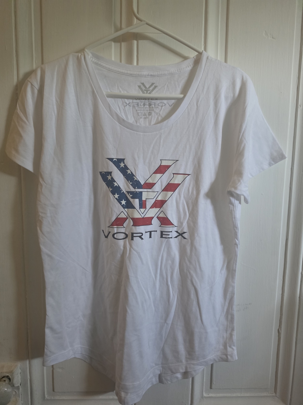 White Short-Sleeve Graphic Tee - Vortex